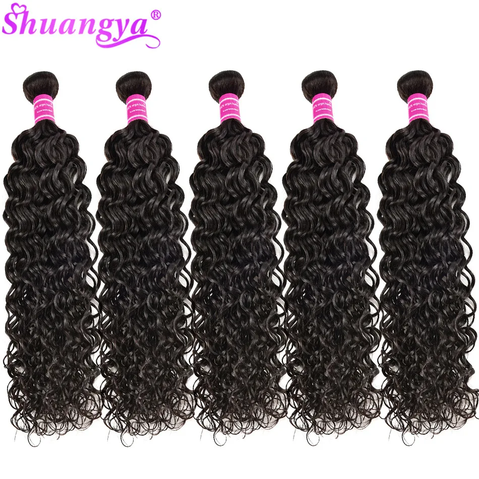 Wholesale Hair Bundles Peruvian Water Wave Human Hair Extensions 10pcs Double Weft 100% Virgin Human Hair Bundles Deals Shuangya
Wholesale Hair Bundles Peruvian Water Wave Human Hair Extensions 10pcs Double Weft 100% Virgin Human Hair Bundles Deals Shuangya