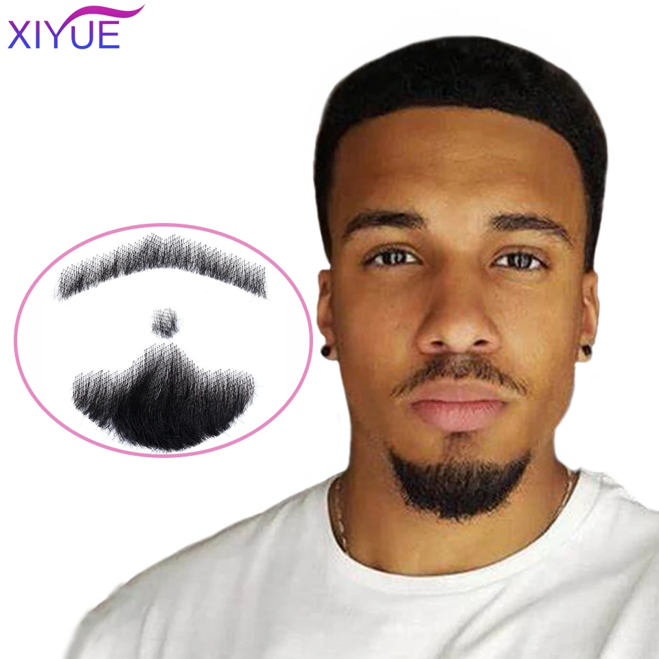 XIYUE Man's Beard Hand Made Real Hair Fake Beard Mustache Fancy Synthetic Invisible for Makeup Fake Hair Cospaly Party Tools
XIYUE Man's Beard Hand Made Real Hair Fake Beard Mustache Fancy Synthetic Invisible for Makeup Fake Hair Cospaly Party Tools