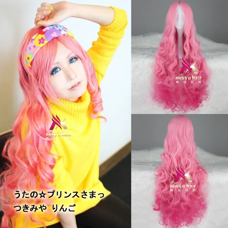Long synthetic hair wig for heat-resistant women pink fibre-gray hairpiece straight cosplay tsukimiya ringo wigs
Long synthetic hair wig for heat-resistant women pink fibre-gray hairpiece straight cosplay tsukimiya ringo wigs