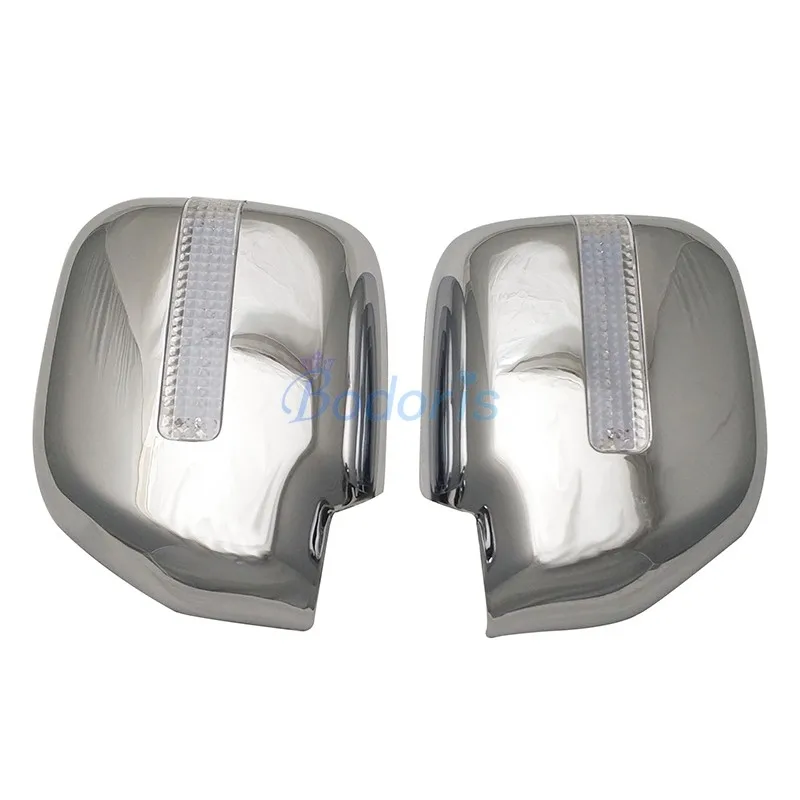 Rearview Caps Shells Trim Car Side Mirror Covers Overlays Caps With LED Lamp For Toyota Land Cruiser 90 Prado FJ90 J90 1996-2002
Rearview Caps Shells Trim Car Side Mirror Covers Overlays Caps With LED Lamp For Toyota Land Cruiser 90 Prado FJ90 J90 1996-2002