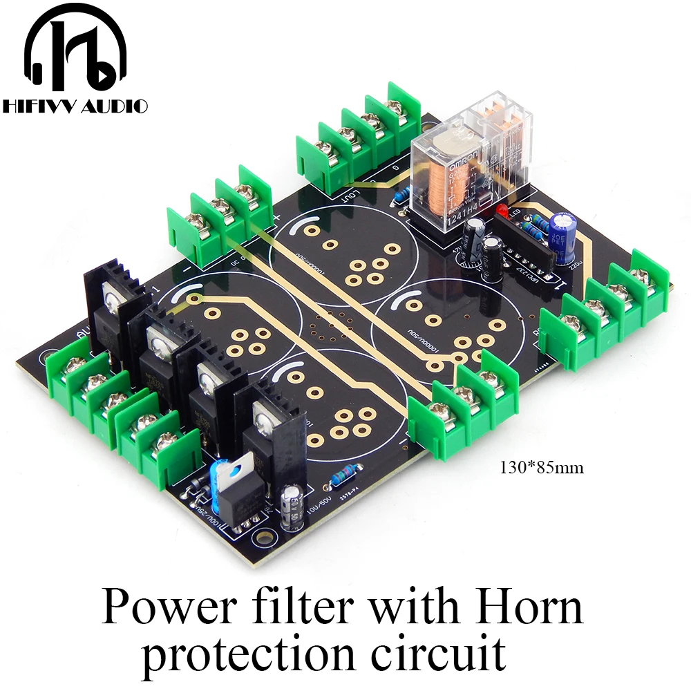Rectifier filter module with speaker Horn protection board For HiFi Audio amplifier DIY kits UPC1237
Rectifier filter module with speaker Horn protection board For HiFi Audio amplifier DIY kits UPC1237