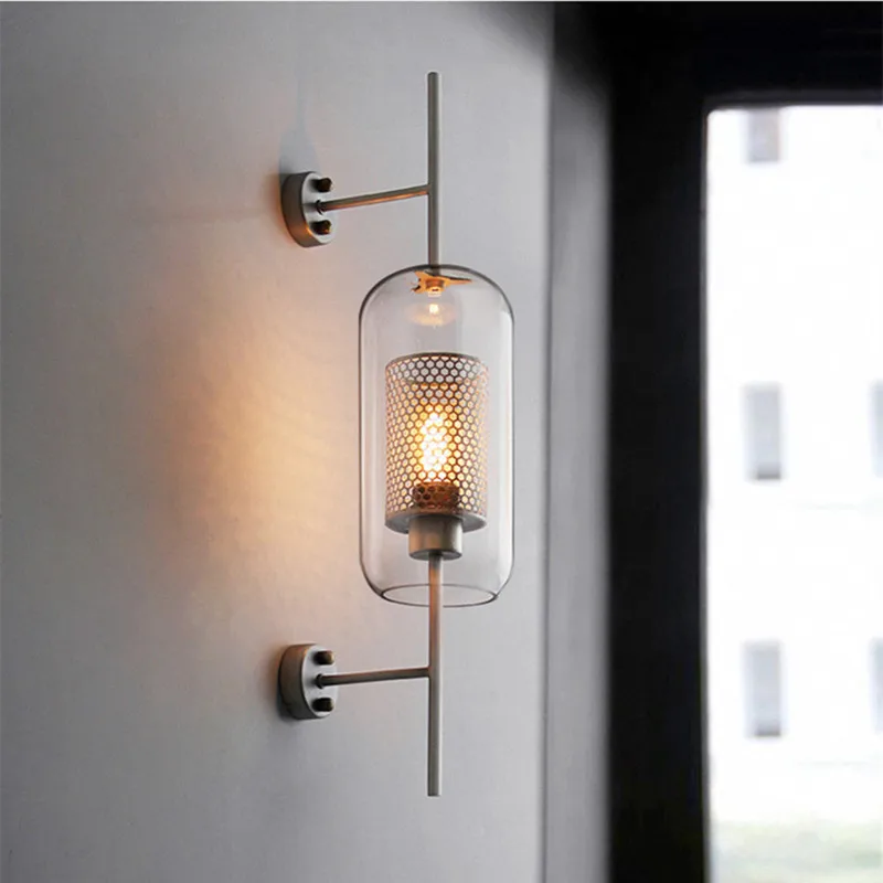 Industrial Style Retro Wall Light Vintage Creative Concise Glass Light Kitchen Restaurant Loft Led Wall Sconce Free Shipping
Industrial Style Retro Wall Light Vintage Creative Concise Glass Light Kitchen Restaurant Loft Led Wall Sconce Free Shipping