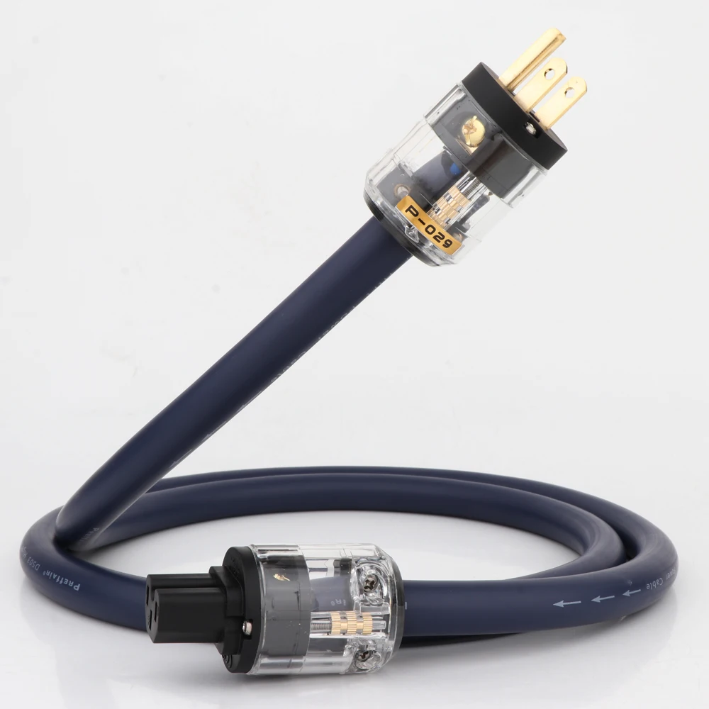 Preffair D503 7N Copper SCHUKO Power Cable Gold Plated EU US power plug cable hifi power cord cable for DVD CD
Preffair D503 7N Copper SCHUKO Power Cable Gold Plated EU US power plug cable hifi power cord cable for DVD CD