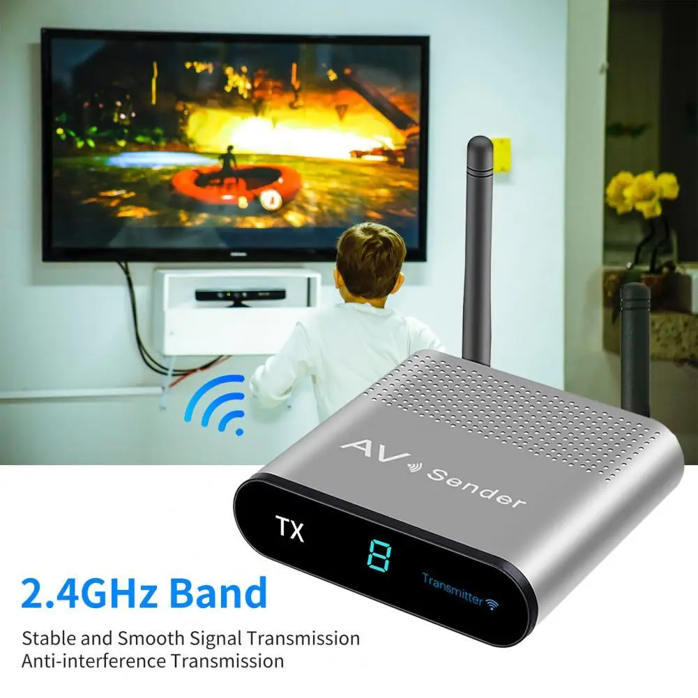 AV240 AV Adapter Barrier-free Anti-interference Heat Dissipation 2.4GHz Wireless Intelligent AV Receiver Emitter for STB
AV240 AV Adapter Barrier-free Anti-interference Heat Dissipation 2.4GHz Wireless Intelligent AV Receiver Emitter for STB