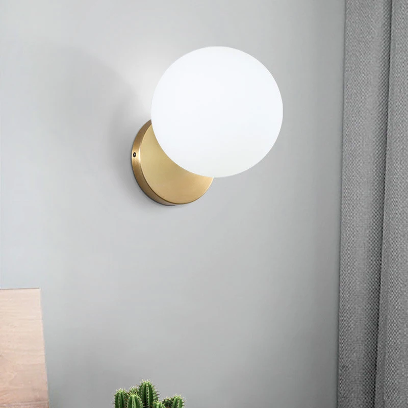 Modern Bedside LED Wall Lamp Corridor Luminaire Foyer Wall Sconces Mirror Bathroom Light Fixtures G9 White Glass
Modern Bedside LED Wall Lamp Corridor Luminaire Foyer Wall Sconces Mirror Bathroom Light Fixtures G9 White Glass