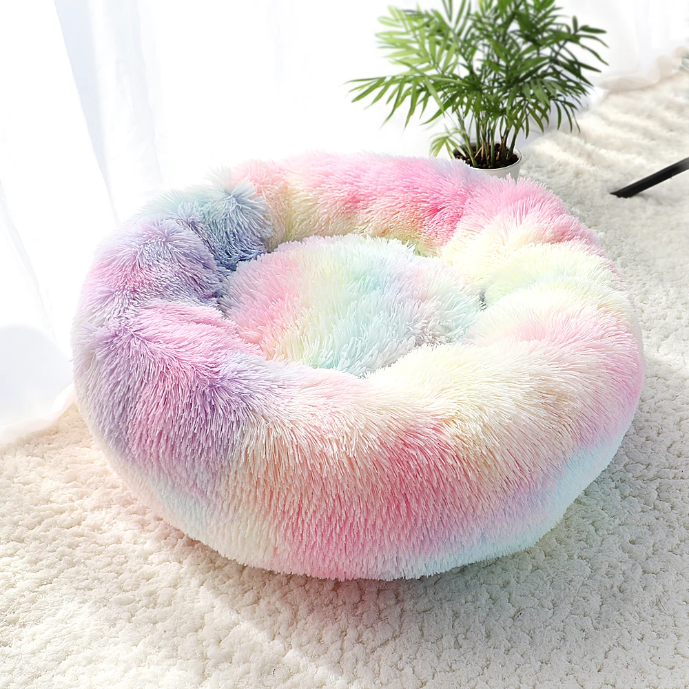 Long Plush Pet Dog Bed Round Dog Kennel House Warm Fleece Winter Pets Dog Beds For Medium Large Dogs Cats Soft Sofa Cushion Mats
Long Plush Pet Dog Bed Round Dog Kennel House Warm Fleece Winter Pets Dog Beds For Medium Large Dogs Cats Soft Sofa Cushion Mats