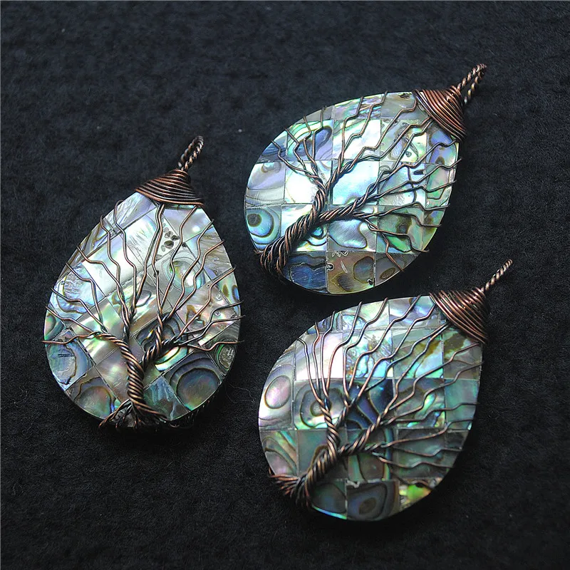 1PC Nature Abalone Shell Pendants Size 43X32MM Mother Of Pearl With Metal Trees Anti Red Colors For Women Necklace Making Free
1PC Nature Abalone Shell Pendants Size 43X32MM Mother Of Pearl With Metal Trees Anti Red Colors For Women Necklace Making Free