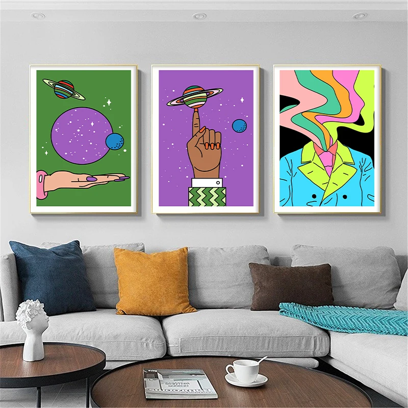 Abstract Planet Drawing Pictures Home Decor Nordic Canvas Painting Wall Art Colorful Figure Posters and Print for Living Room
Abstract Planet Drawing Pictures Home Decor Nordic Canvas Painting Wall Art Colorful Figure Posters and Print for Living Room