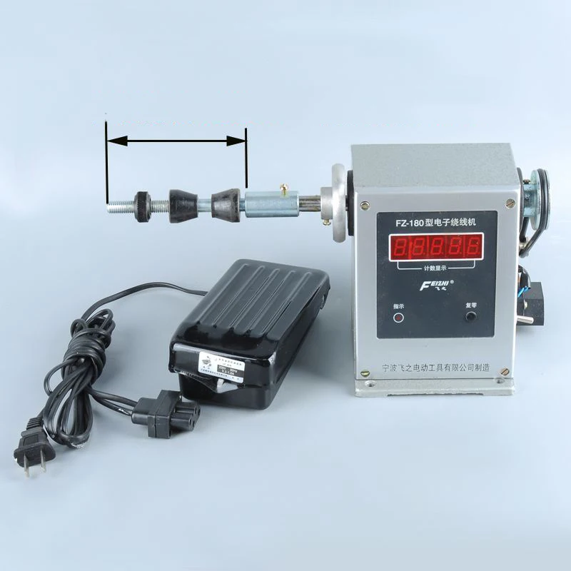 Electric counting winding machine Adjustable type semi-automatic winding Tool Industrial high-speed Winder 0-9999
Electric counting winding machine Adjustable type semi-automatic winding Tool Industrial high-speed Winder 0-9999