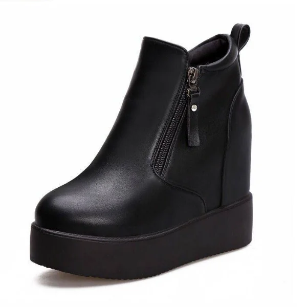 Женские туфли на очень высокой танкетке, резиновая подошва, молния, повседневная обувь на платформе, плоская подошва, весна-осень
Женские туфли на очень высокой танкетке, резиновая подошва, молния, повседневная обувь на платформе, плоская подошва, весна-осень