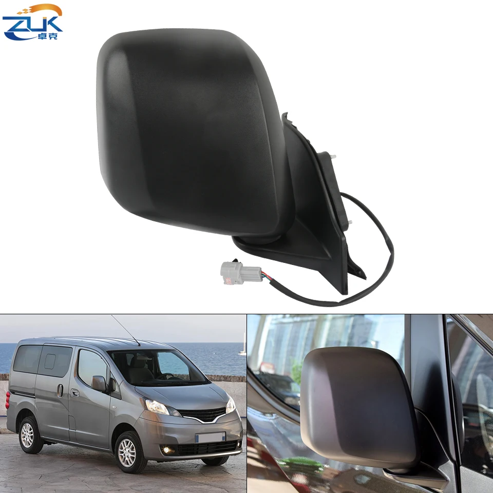 ZUK Exterior Rearview Wing Mirror Assy For NISSAN NV200 2010 2011 2012 2013 2014 2015 2016 2017 2018 5-PINS With Heated
ZUK Exterior Rearview Wing Mirror Assy For NISSAN NV200 2010 2011 2012 2013 2014 2015 2016 2017 2018 5-PINS With Heated