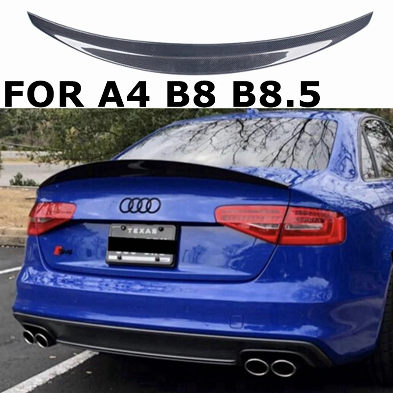 Для Audi A4 B8 B8.5 украшение автомобиля, высококачественный задний спойлер багажника из углеродного волокна 2009-2016 HK Style
Для Audi A4 B8 B8.5 украшение автомобиля, высококачественный задний спойлер багажника из углеродного волокна 2009-2016 HK Style