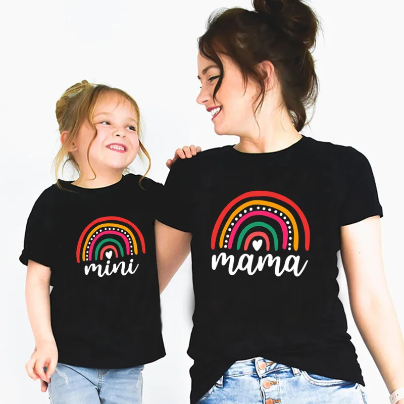 Футболка для мамы и мини-семьи Rainbow, одинаковые наряды для семьи, футболка для мамы и меня с леопардовым принтом, женская одежда для девочек, детский комбинезон
Футболка для мамы и мини-семьи Rainbow, одинаковые наряды для семьи, футболка для мамы и меня с леопардовым принтом, женская одежда для девочек, детский комбинезон