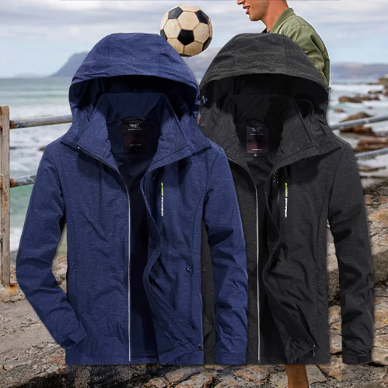 8XL Water Resistant Elastic Outdoor Hiking Quick Dry Jacket Spring Autumn Men's Thin Sport Outerwear Climbing Riding Hooded Coat
8XL Water Resistant Elastic Outdoor Hiking Quick Dry Jacket Spring Autumn Men's Thin Sport Outerwear Climbing Riding Hooded Coat