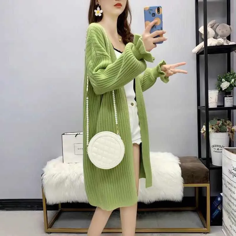 H9603 Women Simple Cardigan Girl Autumn Spring Korean Long V Collar Fashion Knitted Coat Sweater Student Pure Color Casual Top
H9603 Women Simple Cardigan Girl Autumn Spring Korean Long V Collar Fashion Knitted Coat Sweater Student Pure Color Casual Top