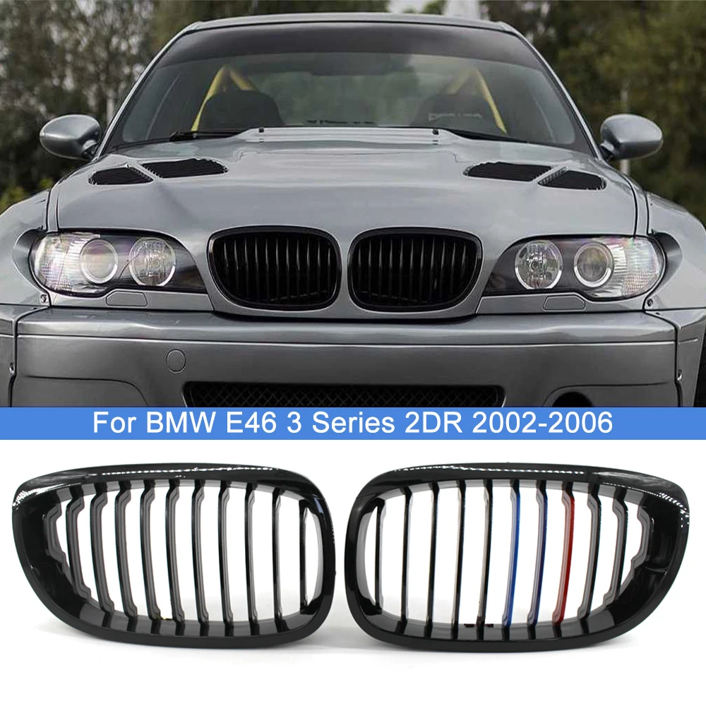 Решетки для переднего бампера BMW E46 3 Series 2 Door 2002-2006, 1 пара
Решетки для переднего бампера BMW E46 3 Series 2 Door 2002-2006, 1 пара