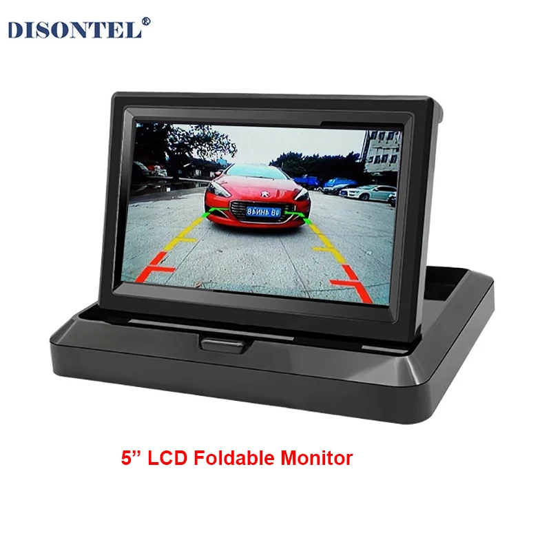 5 Inch Foldable Car TFT Color LCD Rear View Monitor Digital Screen Display Support VCD DVD GPS Camera with 2 Video Inputs
5 Inch Foldable Car TFT Color LCD Rear View Monitor Digital Screen Display Support VCD DVD GPS Camera with 2 Video Inputs