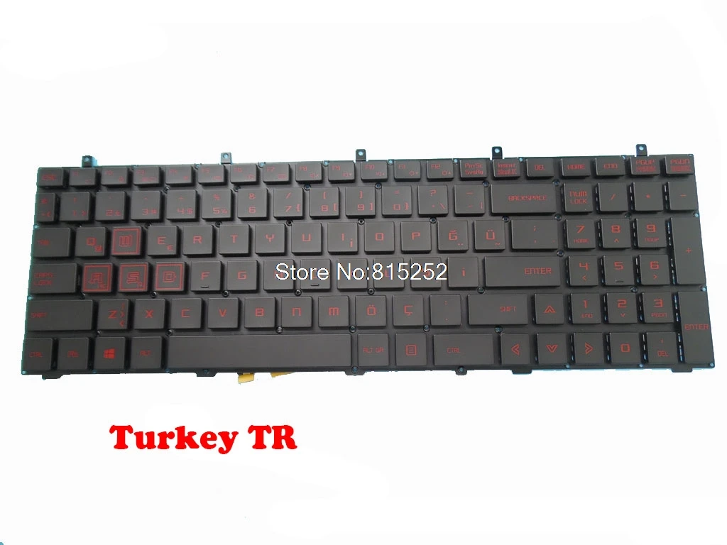 Laptop Keyboard TFM14G53USJ8525A TFM14G53TQJ8525A KBDR15B008-4131 14G5J85281JOL-B TFM14G53USJ8529 Black No Backlight Film TR US
Laptop Keyboard TFM14G53USJ8525A TFM14G53TQJ8525A KBDR15B008-4131 14G5J85281JOL-B TFM14G53USJ8529 Black No Backlight Film TR US