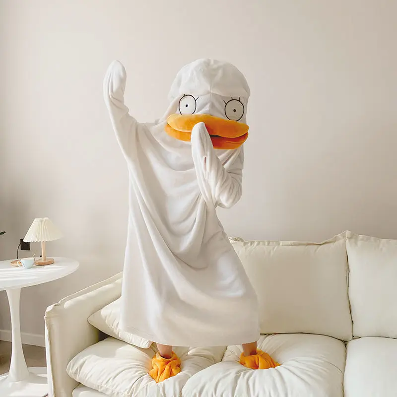 STSVZORR-Cute White Duck Pajamas for Women, Funny Flannel Pajamas, Keep Warm and Fun, Home Outfit, Fall and Winter
STSVZORR-Cute White Duck Pajamas for Women, Funny Flannel Pajamas, Keep Warm and Fun, Home Outfit, Fall and Winter