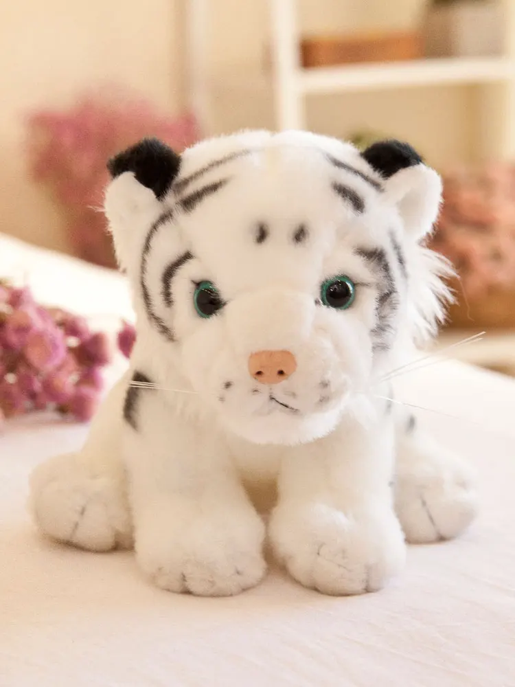 about 25cm sitting pose white tiger plush toy cartoon tiger doll soft doll kid's toy birthday gift w1707
about 25cm sitting pose white tiger plush toy cartoon tiger doll soft doll kid's toy birthday gift w1707