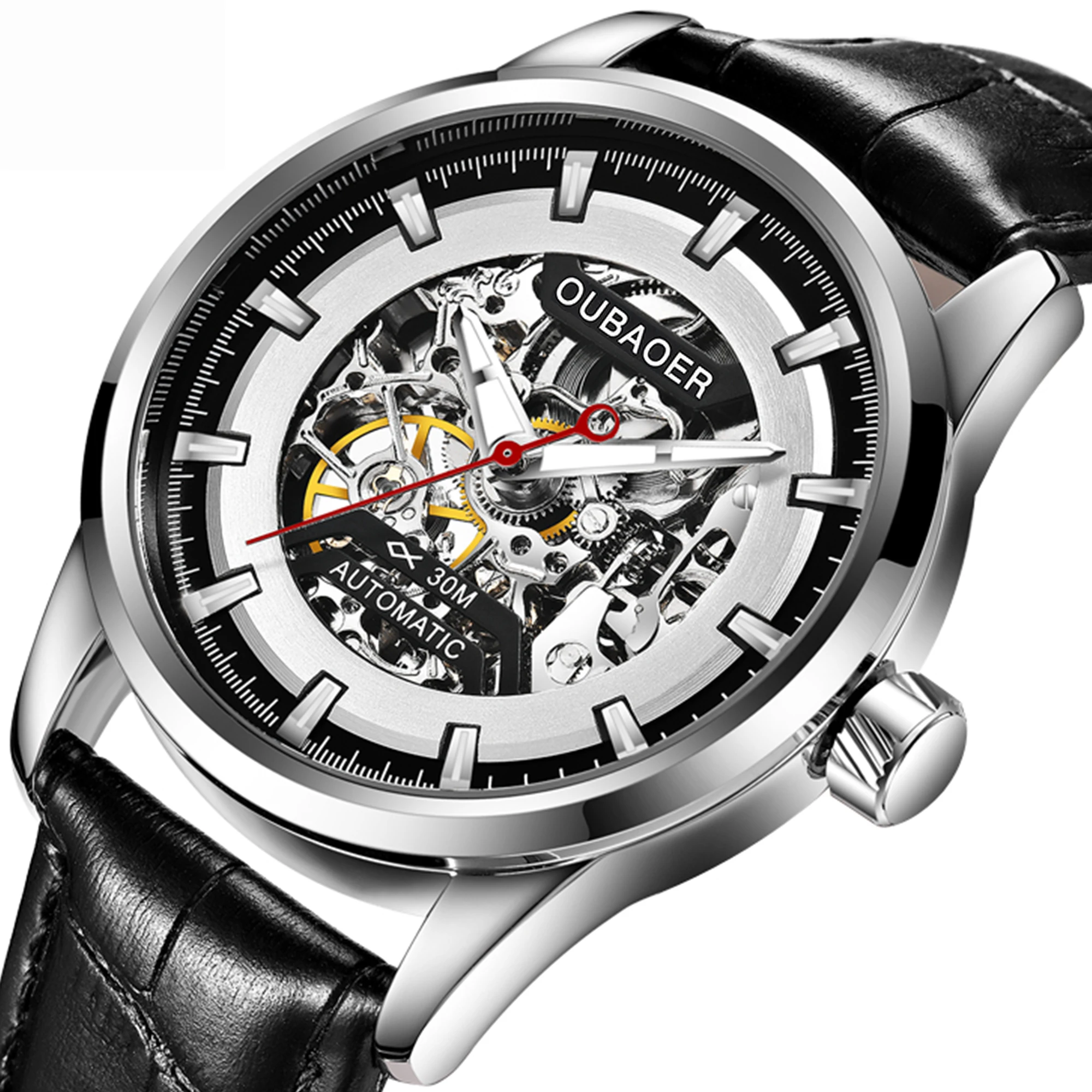 NEW Mechanical Watches Chronograph Watch for Men Automatic Men's Watches Luxury Original Brand Stainless Steel Tourbillon Clock
NEW Mechanical Watches Chronograph Watch for Men Automatic Men's Watches Luxury Original Brand Stainless Steel Tourbillon Clock