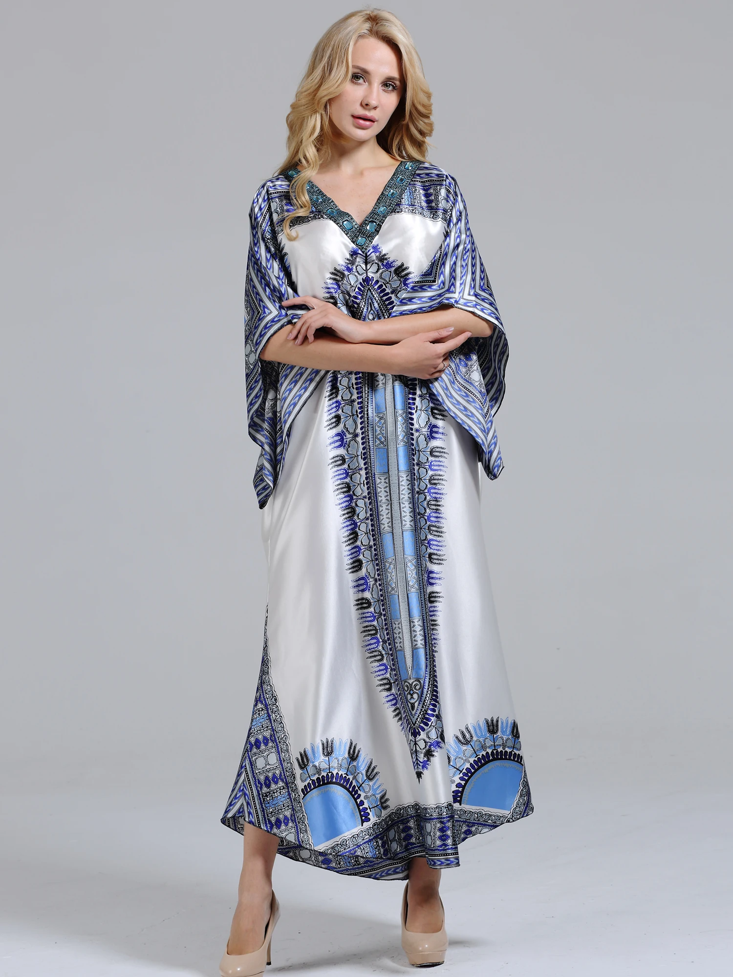 2019 Diamond Collar Stunning Elegant African Dashiki Ladies Dress African Women Party Dress
2019 Diamond Collar Stunning Elegant African Dashiki Ladies Dress African Women Party Dress