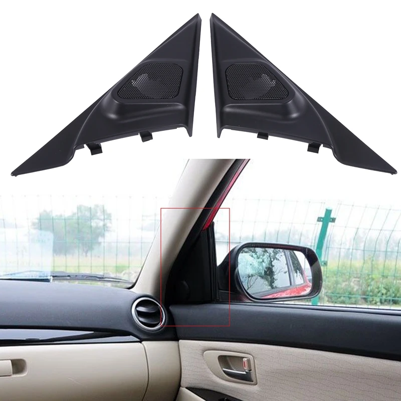 Car Front Column Triple-cornered Bracket Tweeter Cover for Mazda 3 BK 2007-2014
Car Front Column Triple-cornered Bracket Tweeter Cover for Mazda 3 BK 2007-2014