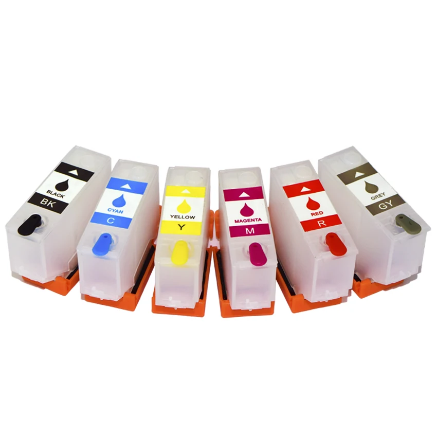 6 цветов для заправки картриджа Epson 01U для принтера Epson Expression Photo HD XP-15010 XP-15080 с чипом
6 цветов для заправки картриджа Epson 01U для принтера Epson Expression Photo HD XP-15010 XP-15080 с чипом