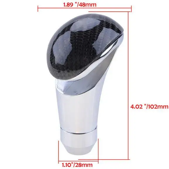 Universal Car Gear Shift Knob Shifter Lever Round Ball Shape Real Carbon Fiber
Universal Car Gear Shift Knob Shifter Lever Round Ball Shape Real Carbon Fiber