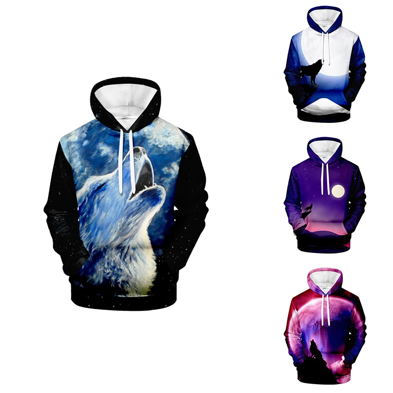 3d Hoodies Pullover Animal Wolf Print Costume Fashion Hip Hop Men Women Hoodie Hoody Long Sleeve Male 3D Hooded Sweatshirts Tops
3d Hoodies Pullover Animal Wolf Print Costume Fashion Hip Hop Men Women Hoodie Hoody Long Sleeve Male 3D Hooded Sweatshirts Tops