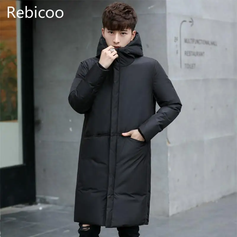 New thick winter men's white down Jacket brand clothing hooded black Gary long warm white cotton coat male coats
New thick winter men's white down Jacket brand clothing hooded black Gary long warm white cotton coat male coats