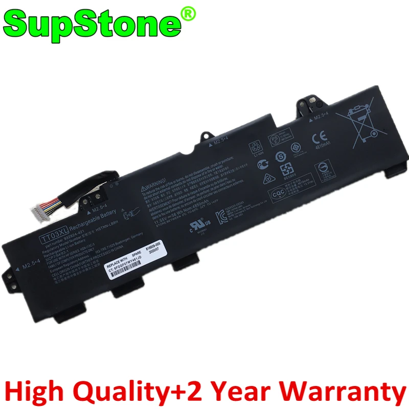 Аккумулятор для ноутбука SupStone TT03XL для HP EliteBook 755 850 G5,ZBook 15U,HSTNN-LB8H,DB8K,HSN-I17C-5, 932824-421,2C1,933322-855
Аккумулятор для ноутбука SupStone TT03XL для HP EliteBook 755 850 G5,ZBook 15U,HSTNN-LB8H,DB8K,HSN-I17C-5, 932824-421,2C1,933322-855