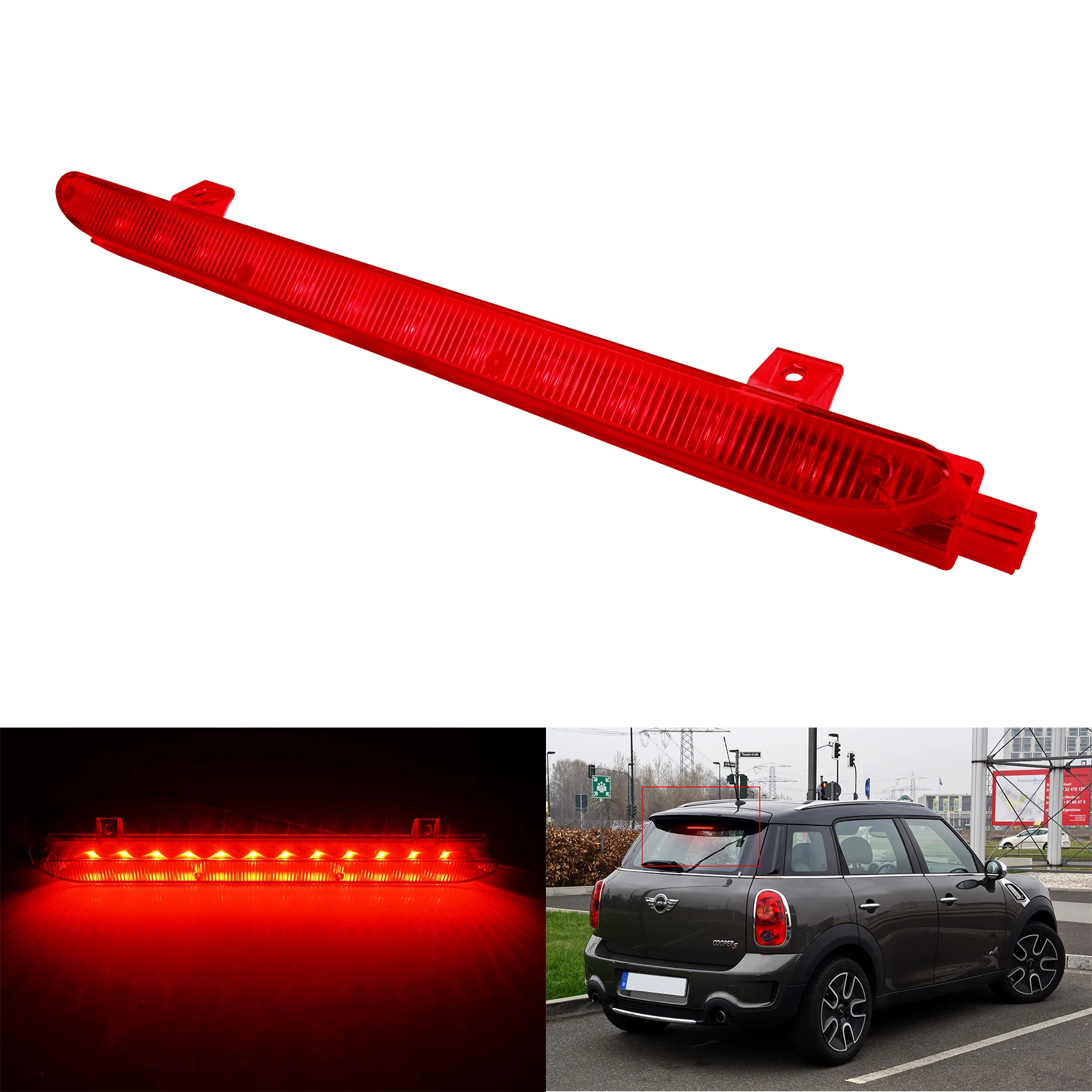 ANGRONG 1X For Mini Cooper R56 06-13 Countryman R60 LED High Level 3rd Brake Stop Light 12V
ANGRONG 1X For Mini Cooper R56 06-13 Countryman R60 LED High Level 3rd Brake Stop Light 12V