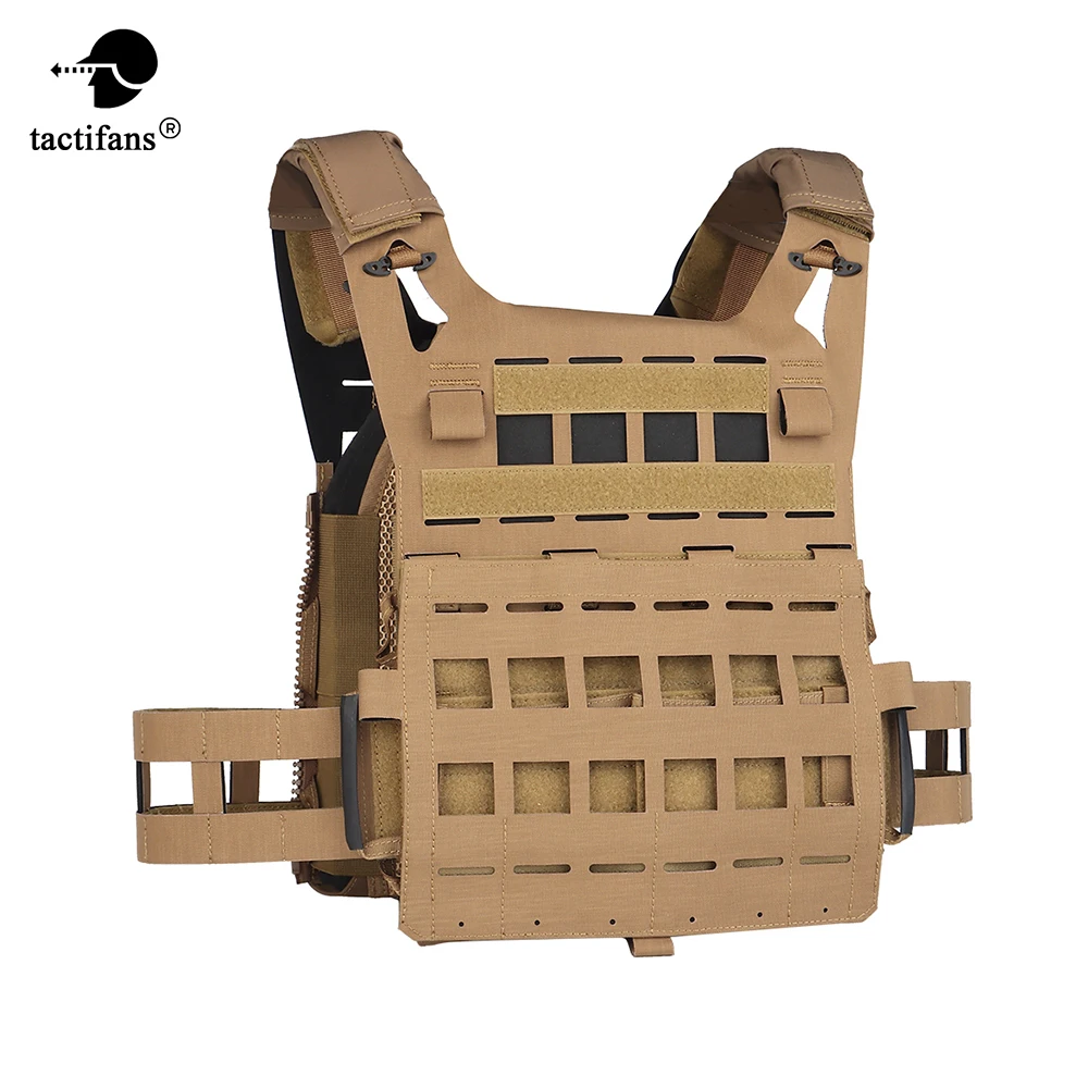 Легкий SPC пластинчатый тактический жилет, структурная лазерная резка, Molle, передний клапан, крючок и петля, пояс, аксессуары для пейнтбола
Легкий SPC пластинчатый тактический жилет, структурная лазерная резка, Molle, передний клапан, крючок и петля, пояс, аксессуары для пейнтбола