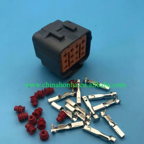 5 pcs shipping cost Dark grey 12 pins car waterproof auto connector (orange zip)female 2.2 connector 6195-0149
5 pcs shipping cost Dark grey 12 pins car waterproof auto connector (orange zip)female 2.2 connector 6195-0149