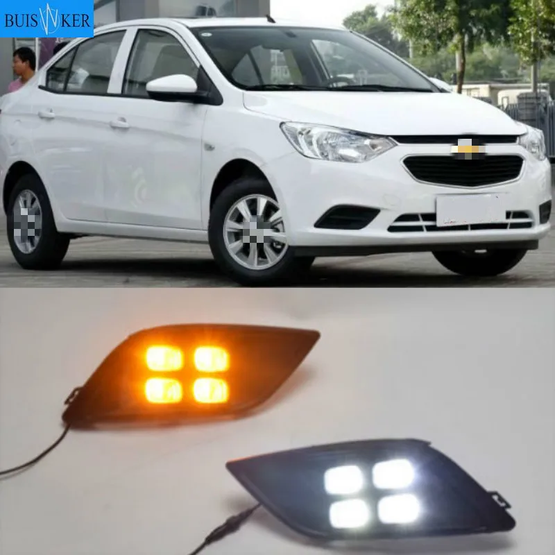 2pcs For Chevrolet Sail 2014 2015 2016 2017 DRL White Turn Signal Light Yellow Blue Fog Lamp Car LED Daytime Running Light
2pcs For Chevrolet Sail 2014 2015 2016 2017 DRL White Turn Signal Light Yellow Blue Fog Lamp Car LED Daytime Running Light