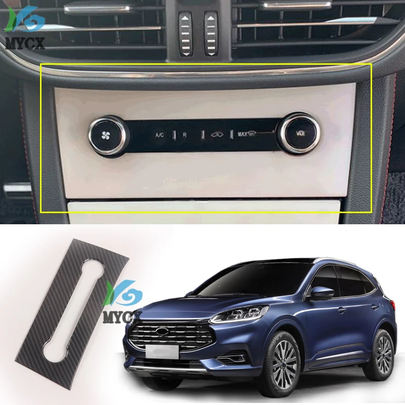 Car Middle Console Rotate Button Panel Cover Trim Sticker For Ford Escape Kuga 2020 2021 Accessories ABS Carbon fiber Car Styli
Car Middle Console Rotate Button Panel Cover Trim Sticker For Ford Escape Kuga 2020 2021 Accessories ABS Carbon fiber Car Styli