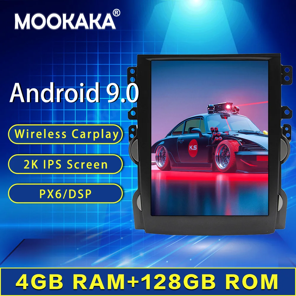 4 + 128G Tesla 10,4 "Android 9 вертикальный экран Автомобильный мультимедийный dvd-плеер GPS навигации для Chevrolet Malibu 2013 - 2015 carplay
4 + 128G Tesla 10,4 "Android 9 вертикальный экран Автомобильный мультимедийный dvd-плеер GPS навигации для Chevrolet Malibu 2013 - 2015 carplay