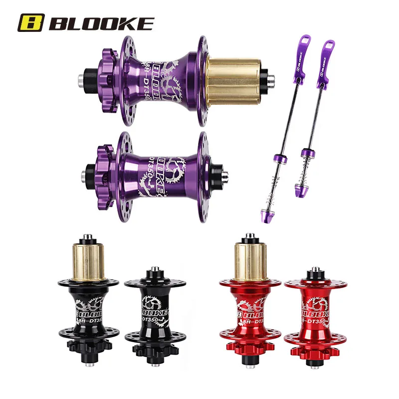 BLOOKE-Mountain Bike Disc Brake Hub, DT350, MTB Bearing, Bicycle Hub, 32 Hole, Red, Purple, Black, 7-11 Speed
BLOOKE-Mountain Bike Disc Brake Hub, DT350, MTB Bearing, Bicycle Hub, 32 Hole, Red, Purple, Black, 7-11 Speed