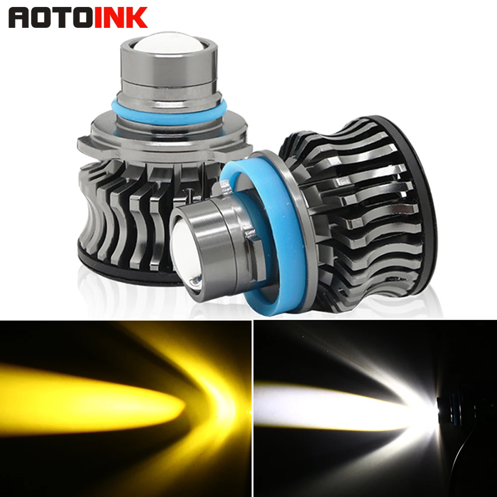 AOTOINK 2PCS H7 LED Auto Fog Lamp for Car H11 9005 HB3 9006 HB4 Diode LED Fog Light Bulbs Error Free Car Light Assembly
AOTOINK 2PCS H7 LED Auto Fog Lamp for Car H11 9005 HB3 9006 HB4 Diode LED Fog Light Bulbs Error Free Car Light Assembly
