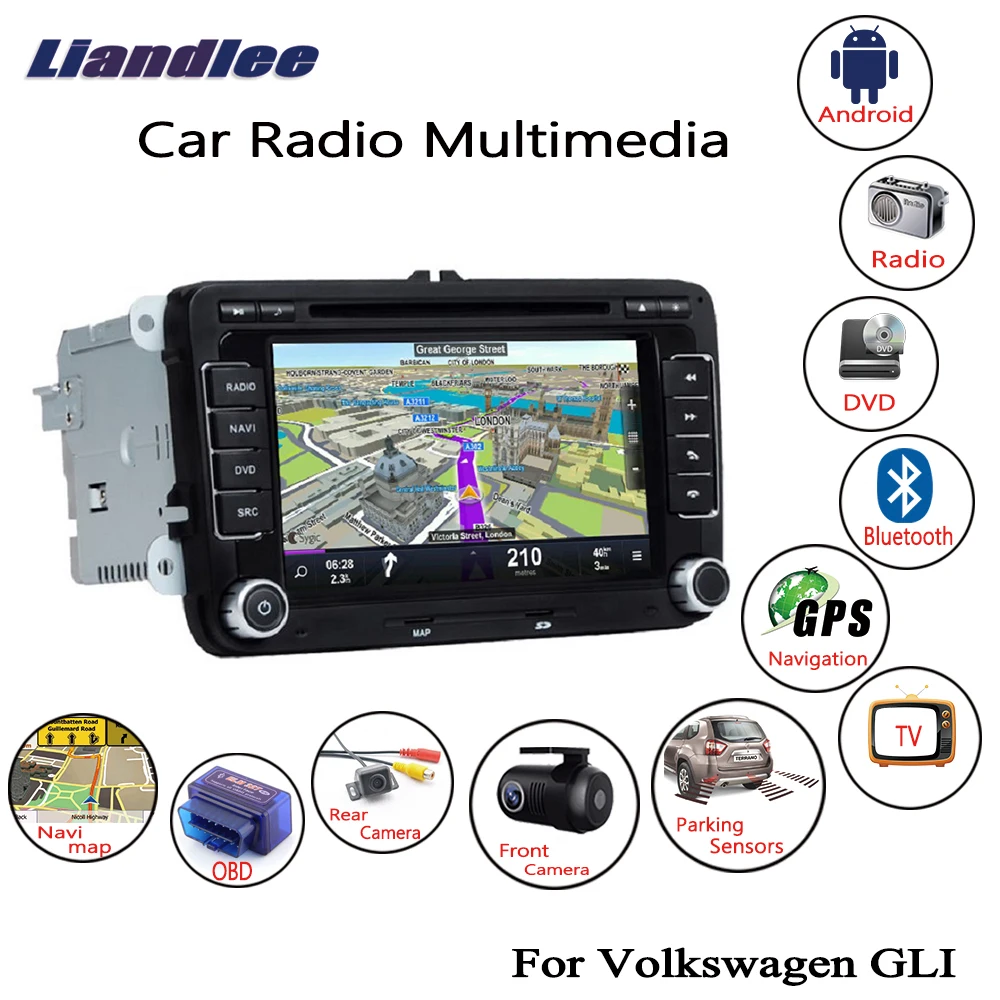 For Volkswagen GLI 2005~2018 Android 2 Din Car Radio CD DVD Player GPS Navigation HD Screen Maps Camera OBD TV
For Volkswagen GLI 2005~2018 Android 2 Din Car Radio CD DVD Player GPS Navigation HD Screen Maps Camera OBD TV