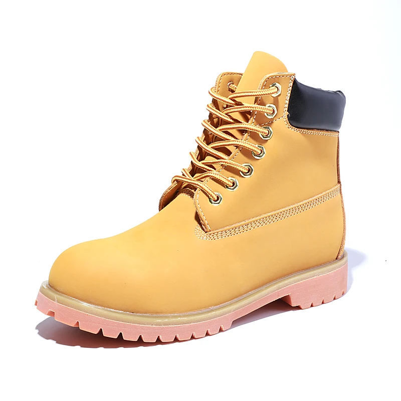 Genuine Leather Men's Winter Autumn Ankle Snow Yellow Boots Outdoor Casual Tennis Shoes Footwear for Women Men Outdoor Work Shoe
Genuine Leather Men's Winter Autumn Ankle Snow Yellow Boots Outdoor Casual Tennis Shoes Footwear for Women Men Outdoor Work Shoe