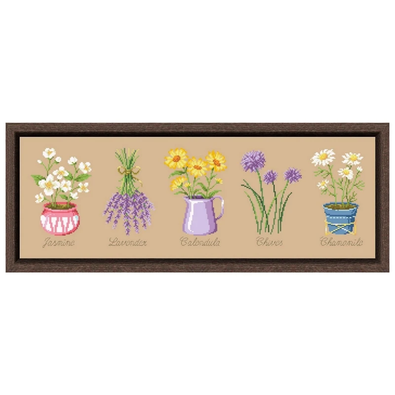 Small potted plants cross stitch kits flower aida fabric 18ct 14ct 11ct flaxen linen cotton thread embroidery kits DIY craft set
Small potted plants cross stitch kits flower aida fabric 18ct 14ct 11ct flaxen linen cotton thread embroidery kits DIY craft set