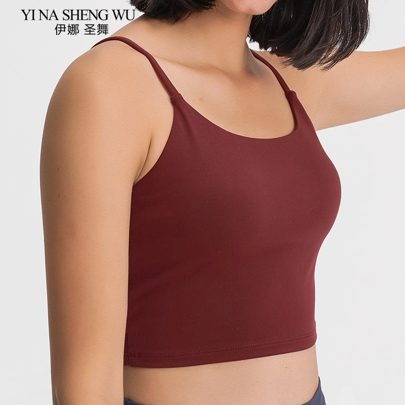 New Push Up Padded Gym Fitness Bras Crop Tops Women Plain Soft Yoga Workout Sports Bras with Removable Pads Bra Sleeveless Vest
New Push Up Padded Gym Fitness Bras Crop Tops Women Plain Soft Yoga Workout Sports Bras with Removable Pads Bra Sleeveless Vest