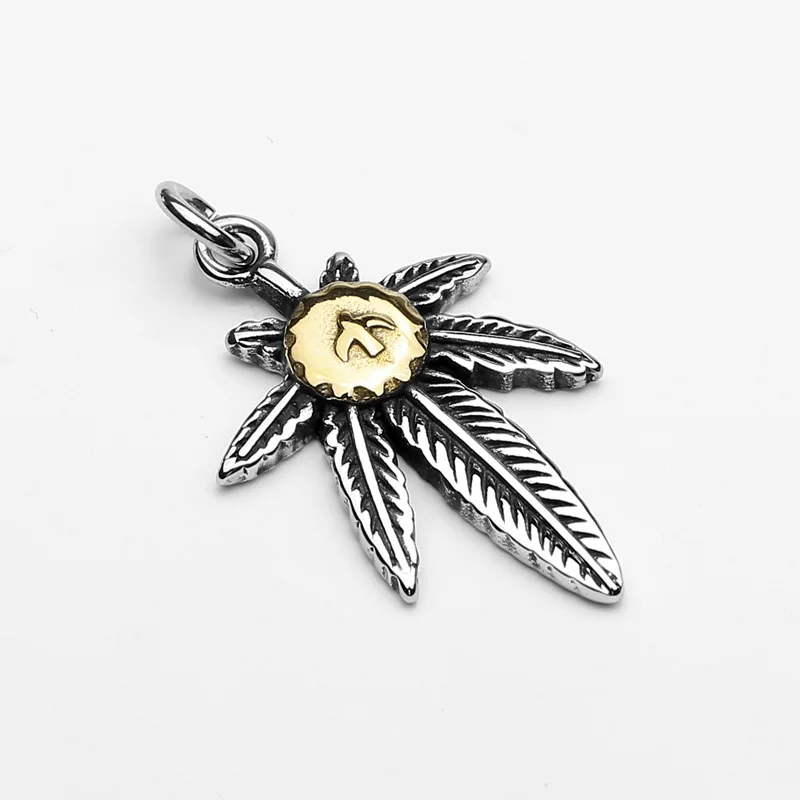 Men's Stainless Steel Necklace Personality Plant Leaf Eagle Pendant Necklace for Motorcycle Party Chain Necklace Hip Hop Jewelry
Men's Stainless Steel Necklace Personality Plant Leaf Eagle Pendant Necklace for Motorcycle Party Chain Necklace Hip Hop Jewelry