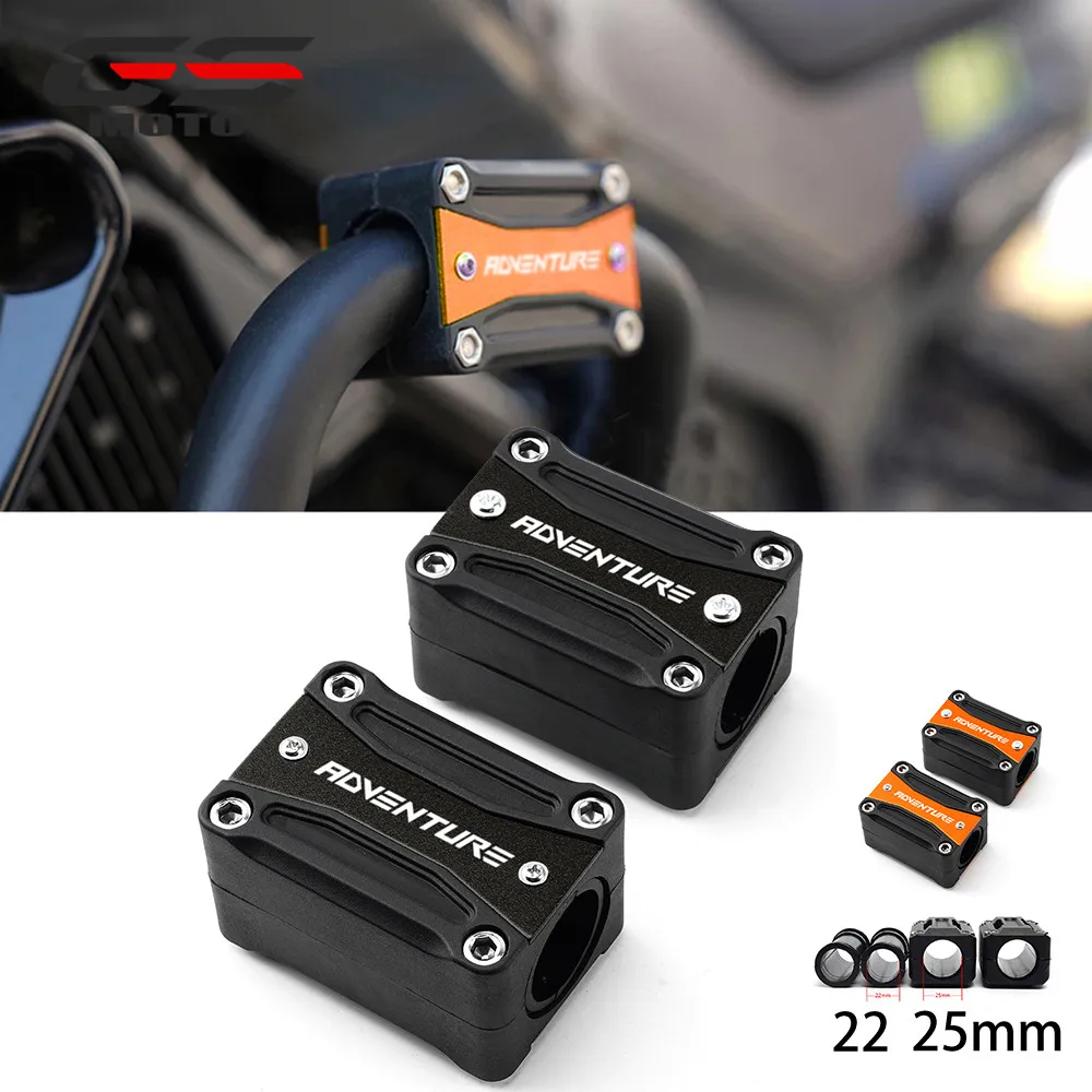 1 Pair For KTM Adventure 1050 1090 1190 1290 Super Adv Moto Engine Crash Bar Protection Bumper Decorative Guard Block 22 25 28mm
1 Pair For KTM Adventure 1050 1090 1190 1290 Super Adv Moto Engine Crash Bar Protection Bumper Decorative Guard Block 22 25 28mm