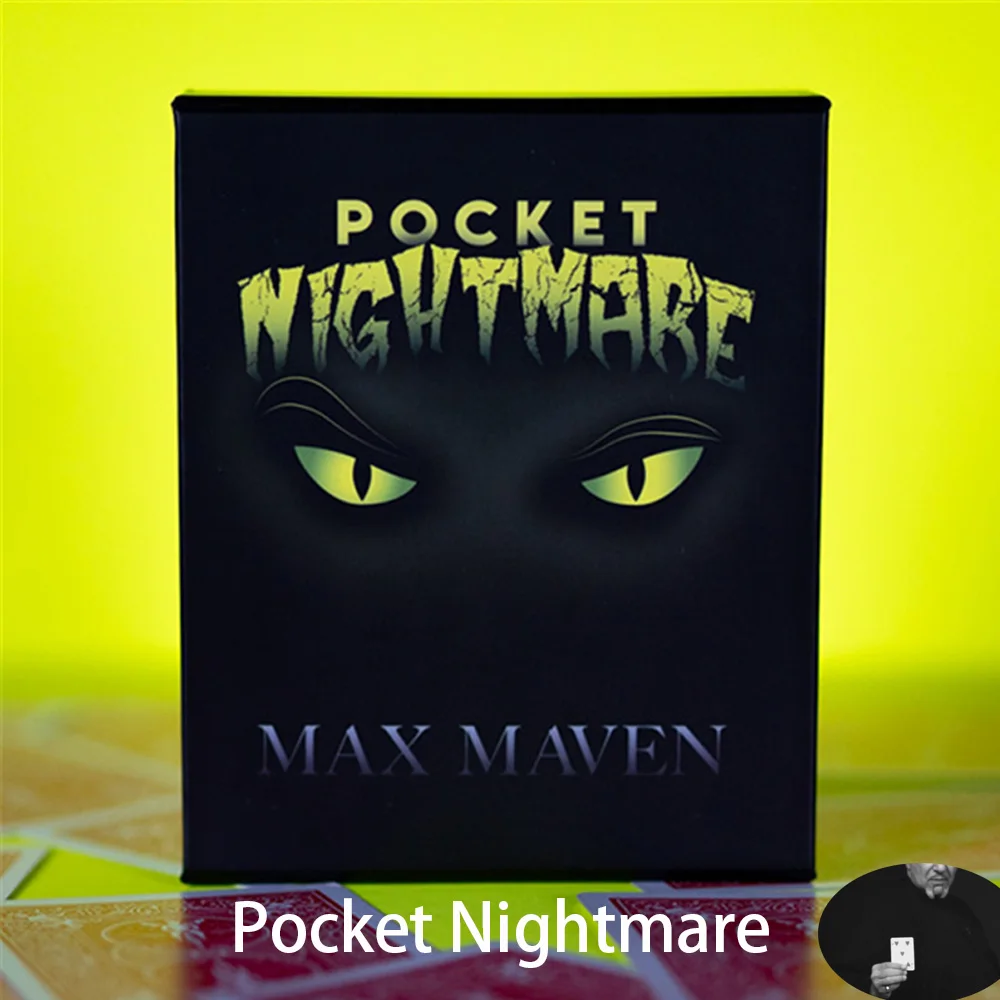 Карманный Кошмар от Max Maven, магические трюки, сцена, крупный план, магия, карточка, производство, искусственные подвески, реквизит
Карманный Кошмар от Max Maven, магические трюки, сцена, крупный план, магия, карточка, производство, искусственные подвески, реквизит