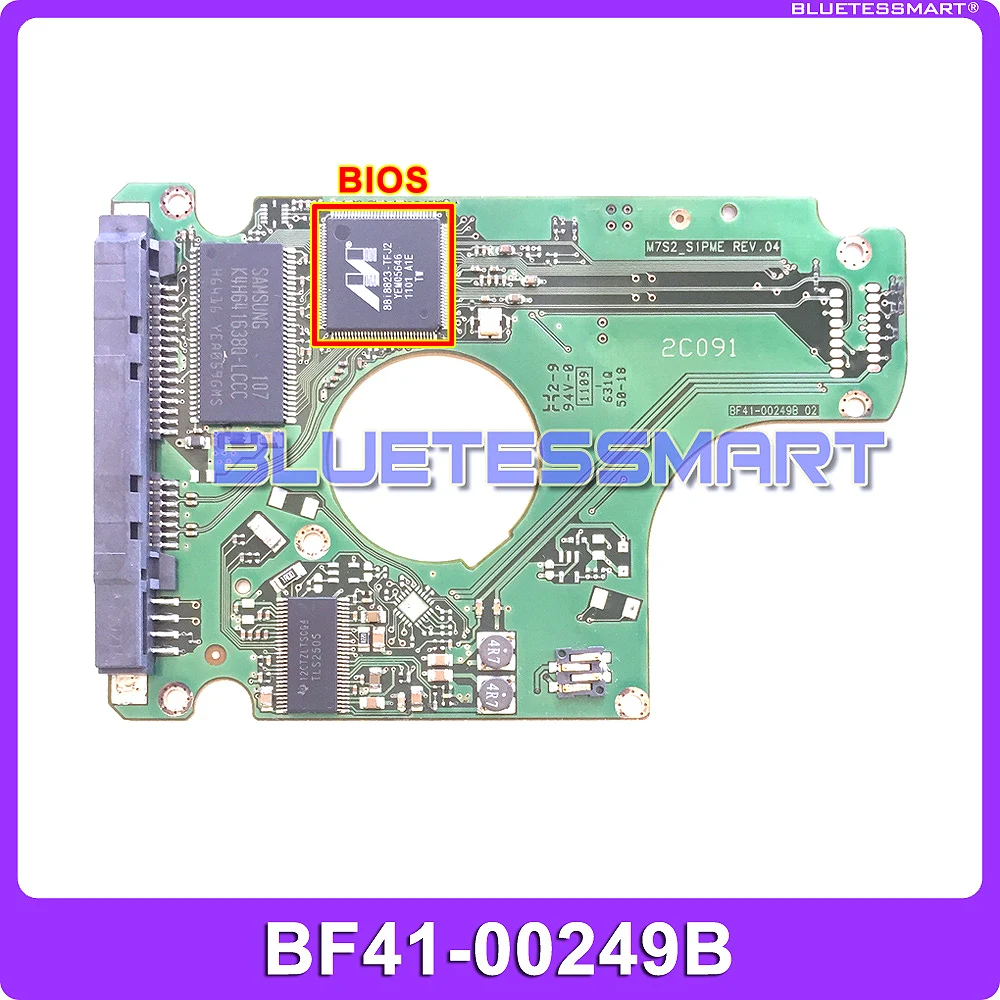 PCB board BF41-00249B for Samsung 2.5 inch SATA notebook hard drive data recovery
PCB board BF41-00249B for Samsung 2.5 inch SATA notebook hard drive data recovery