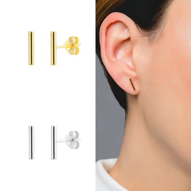 CRMYA Gold Silver Filled Stud Earrings For Women Cylinder Christmas Earring Girls Gift Pendientes Mujer Jewelry Wholesale
CRMYA Gold Silver Filled Stud Earrings For Women Cylinder Christmas Earring Girls Gift Pendientes Mujer Jewelry Wholesale