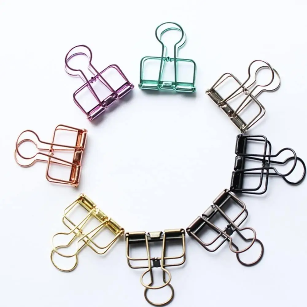10Pcs Retro Metal Hollow Out Binder Clip Invoice Bill Clip Decorative Paper Clips for Office Home School Use ( Small )
10Pcs Retro Metal Hollow Out Binder Clip Invoice Bill Clip Decorative Paper Clips for Office Home School Use ( Small )
